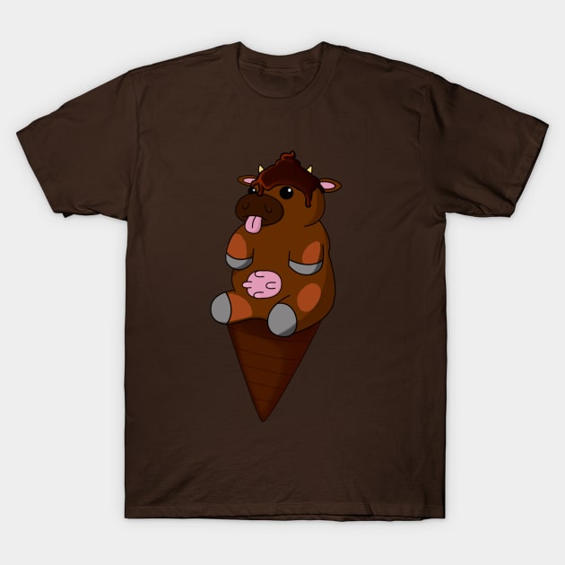 Fudgy - CowLick T-Shirt by Atomic Lunchbox